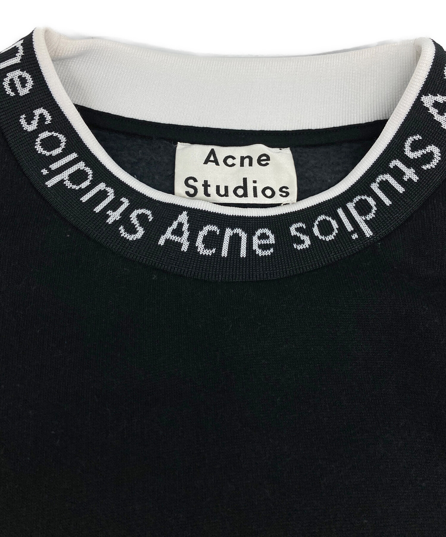 中古・古着通販】Acne studios (アクネ ストゥディオス) Logo Crewneck 
