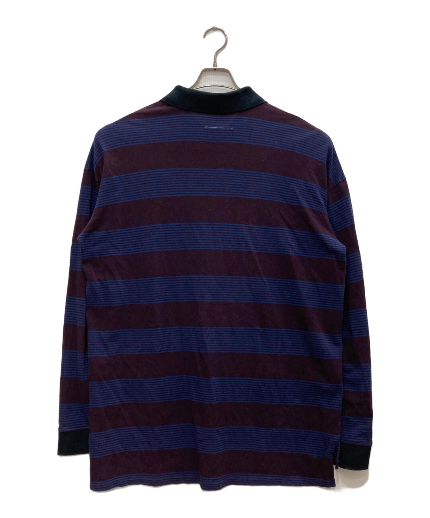 MM6 マルジェラ　ピンクボーダーポロシャツ MM6 MAISON MARGIELA(エムエム6 メゾン マルジェラ)S62HA0065 ディ
