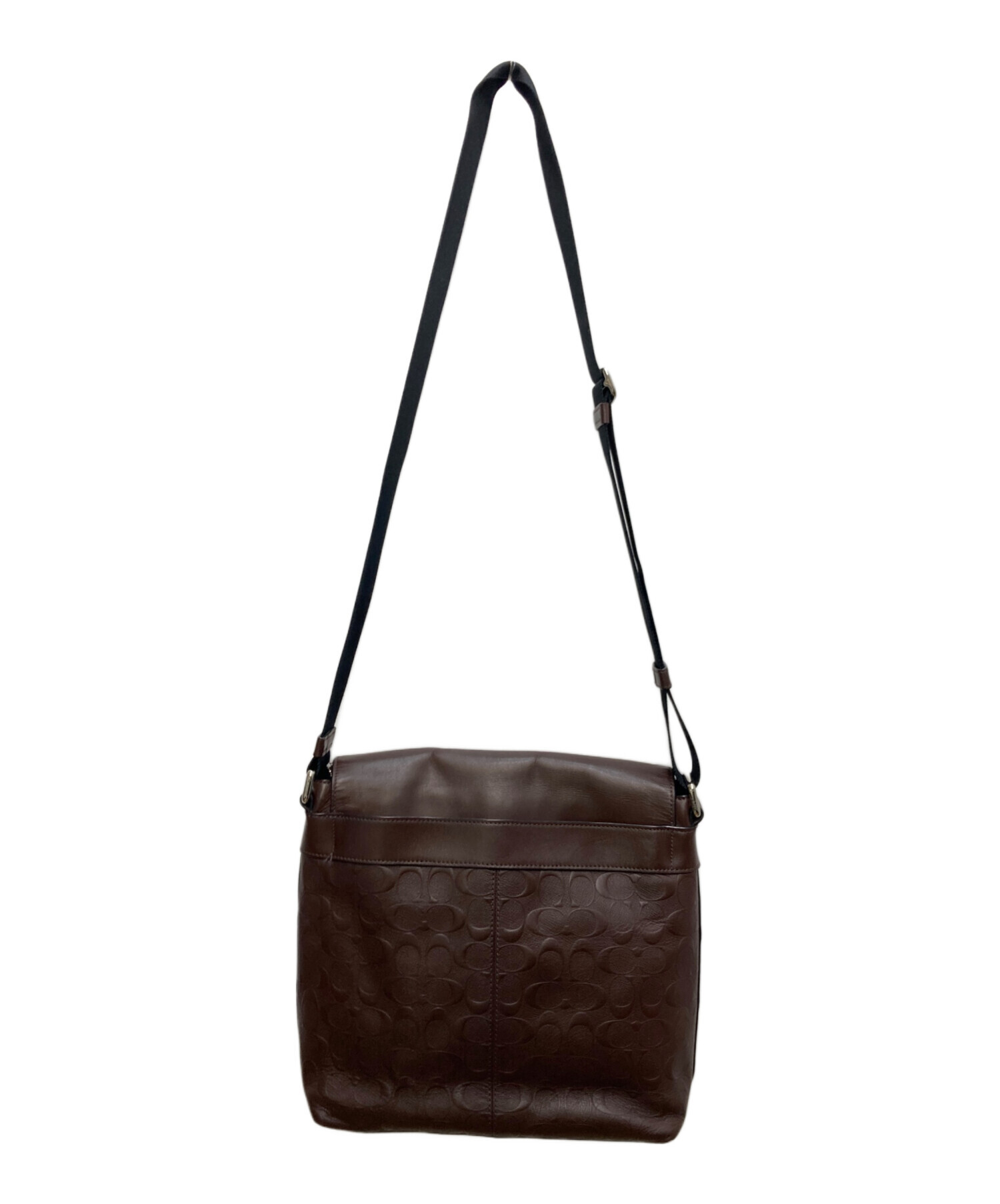 中古・古着通販】COACH (コーチ) ショルダーバッグ ブラウン｜ブランド