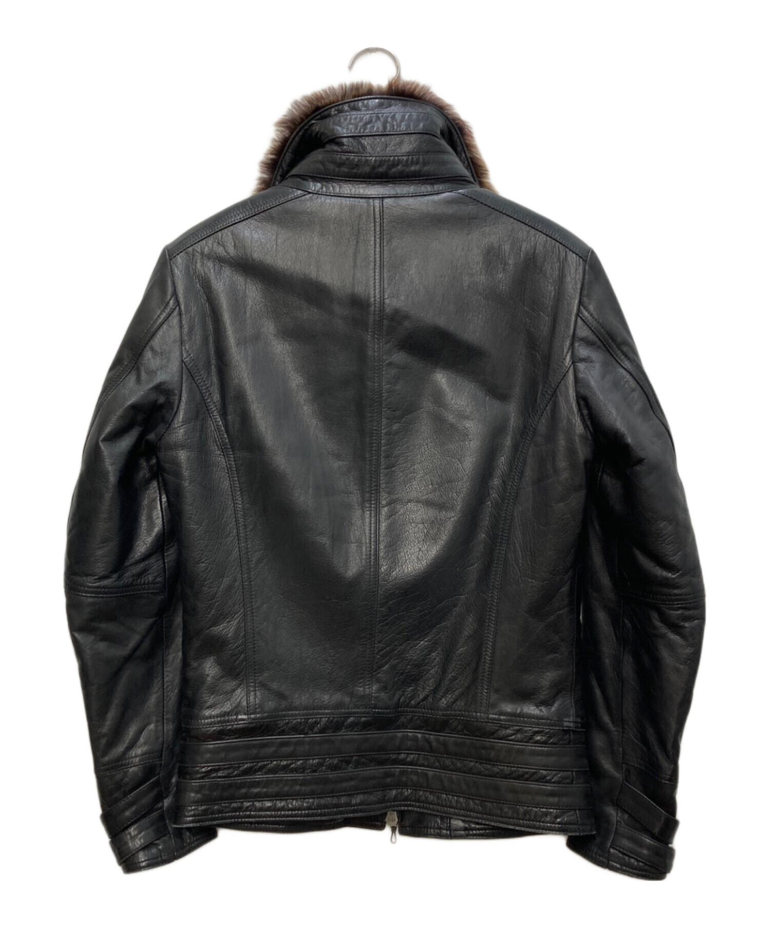 中古・古着通販】SHELLAC (シェラック) インナーボアレザージャケット