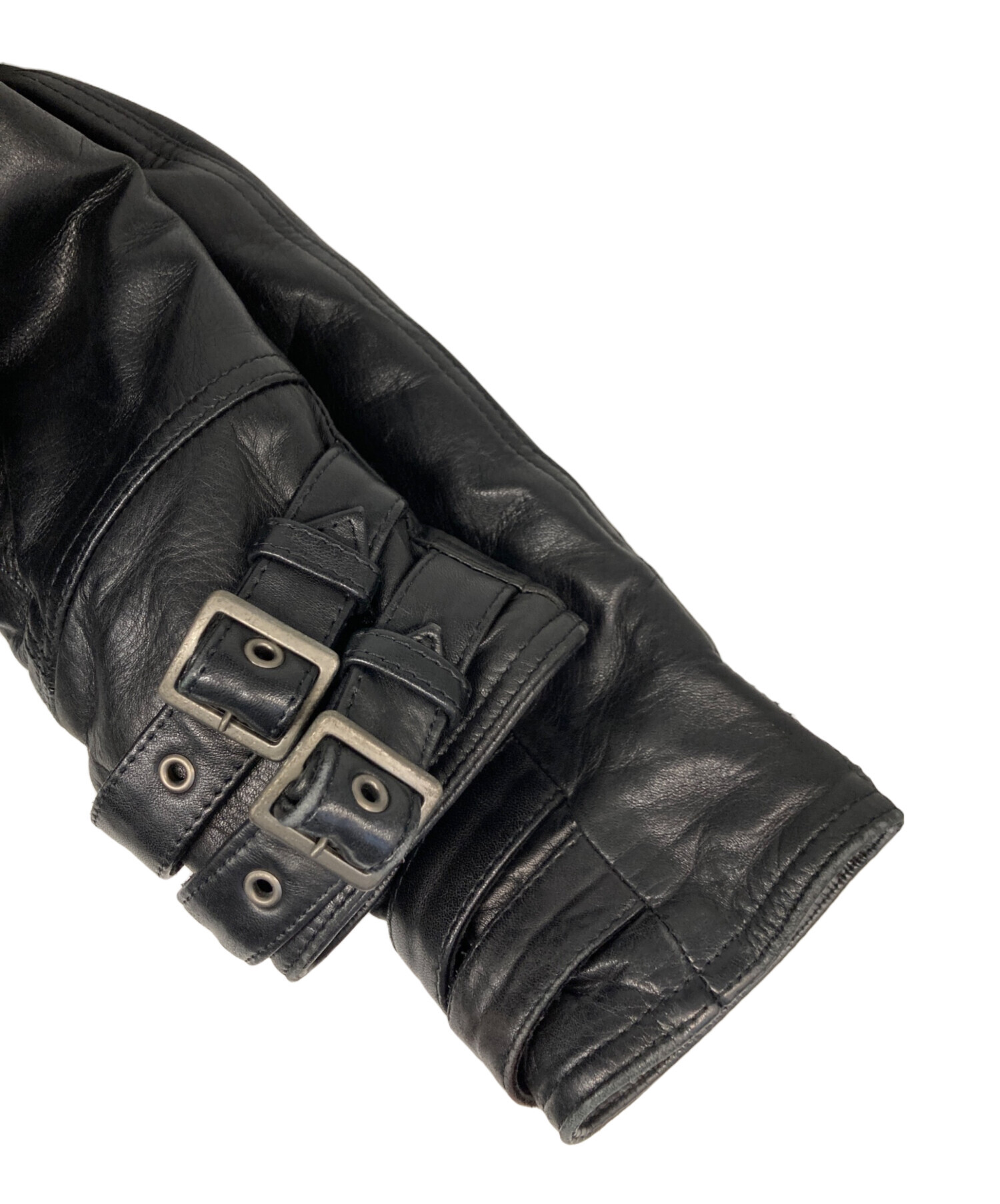 中古・古着通販】SHELLAC (シェラック) インナーボアレザージャケット