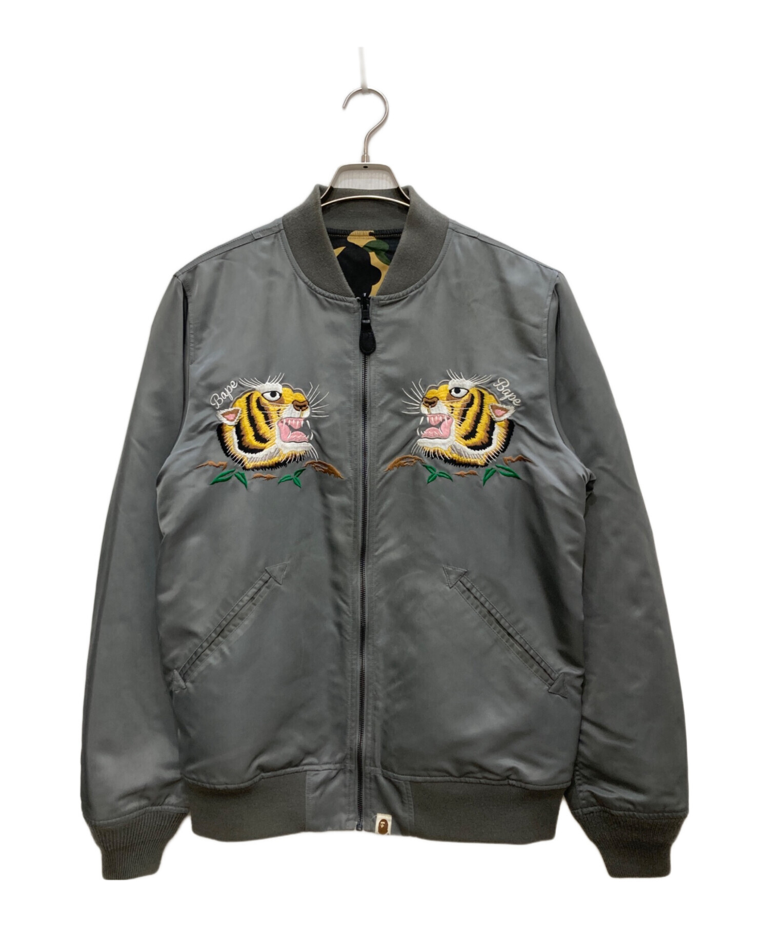 中古・古着通販】A BATHING APE TIGER EMBROIDERY REVERSIBLE LIGHT 