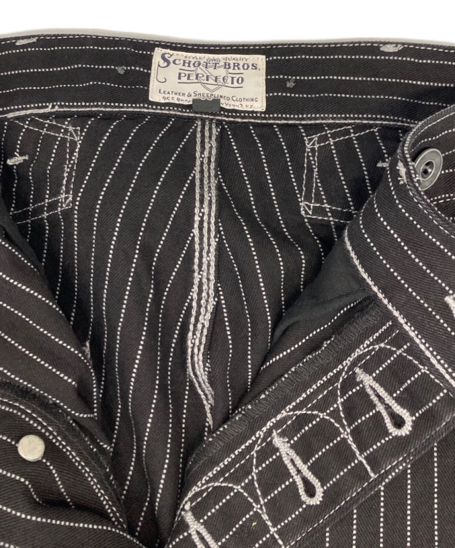 中古・古着通販】SCHOTT BROS. (ショット) OLD HICKORY DENIM PANTS