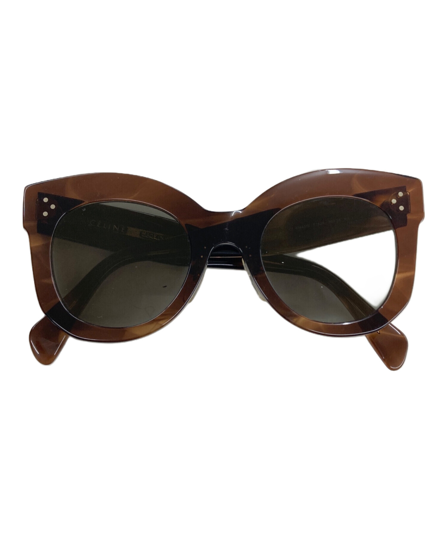 セリーヌ CELINE サングラス サングラス レディース【中古】 中古・古着通販】CELINE (セリーヌ) サングラス ブラウン｜ブランド