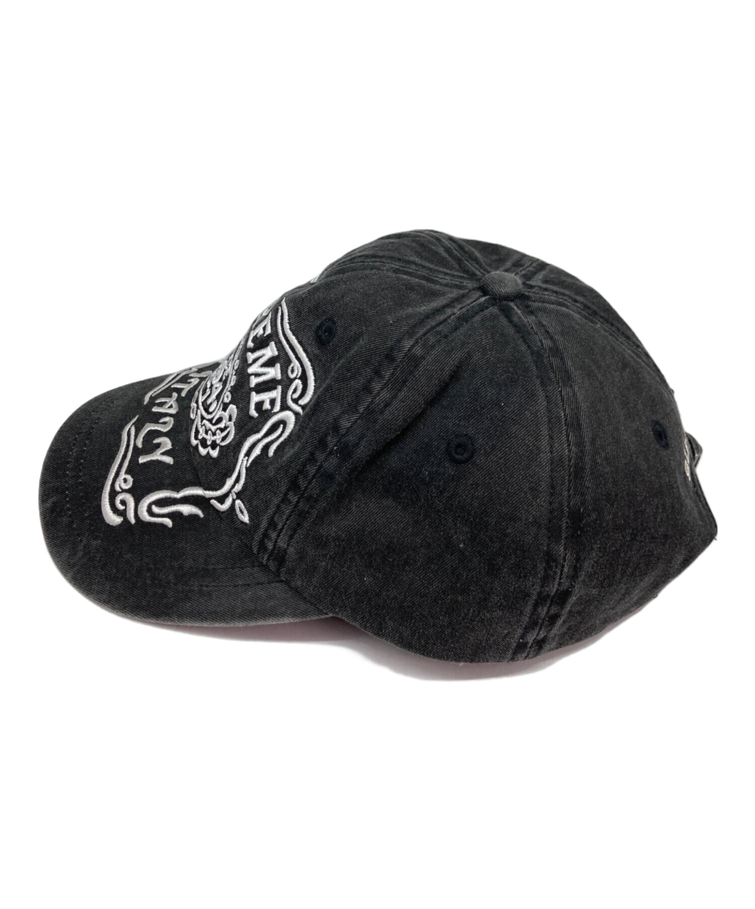 Supreme Italy 6-Panel Black 新品未使用 Buy Supreme Italy 6-Panel 'Black' - FW25H42 BLACK | GOAT