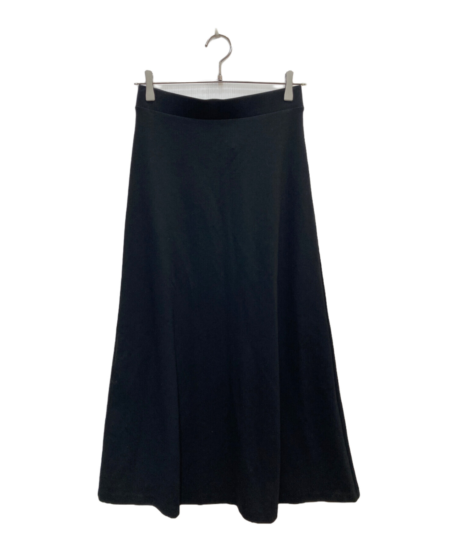 24ss EVERYDAY I LIKE Jersey フレアスカート 黒 S 【公式通販】
