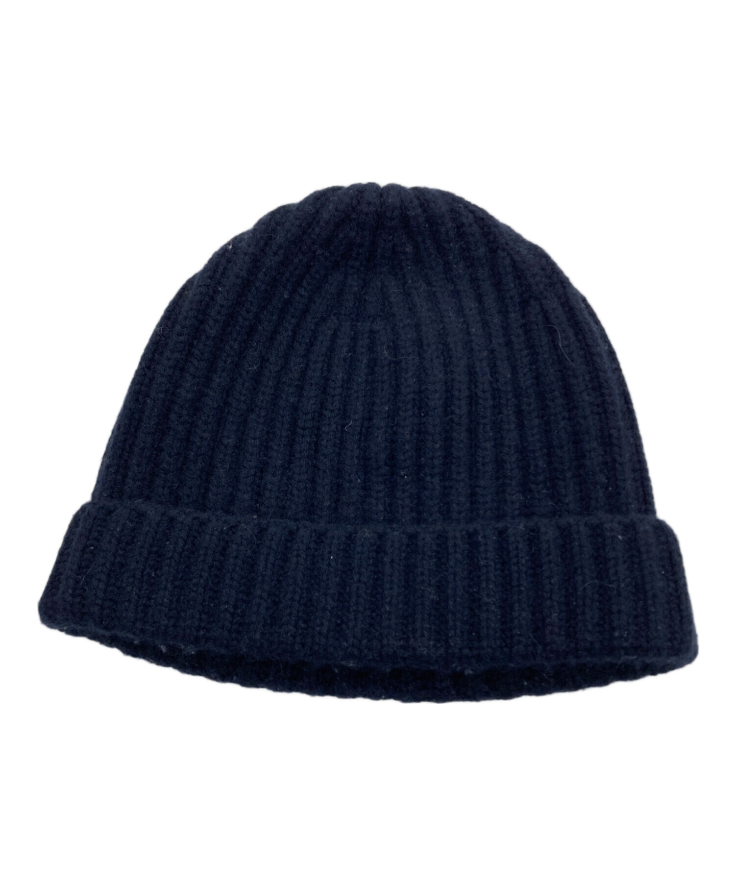 Loro Piana ロロピアーナ ニット帽 BABYCASHMERE ネイビー 中古・古着通販】LORO PIANA (ロロピアーナ) カシミヤ ニット帽