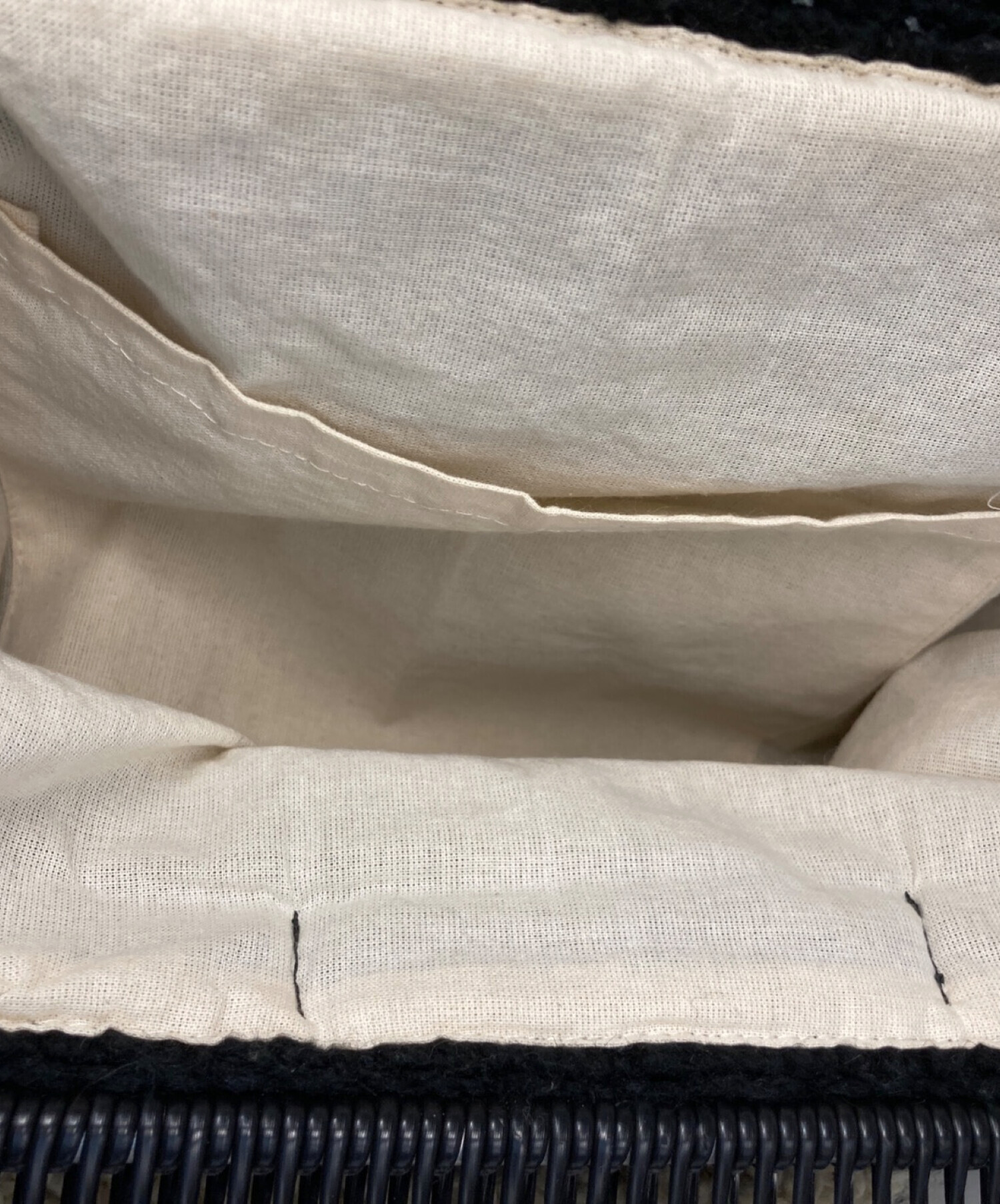 中古・古着通販】MARNI (マルニ) クロシェニットバッグ グリーン