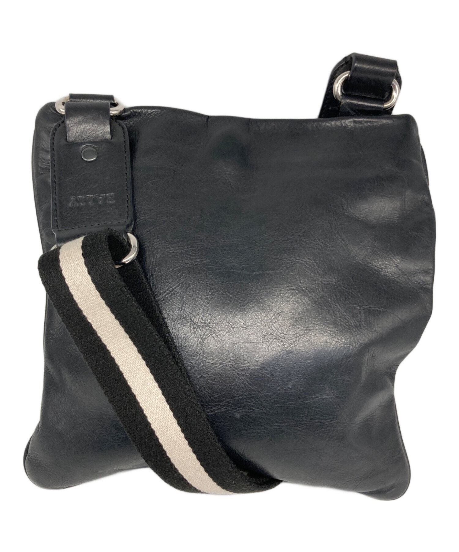 中古・古着通販】BALLY (バリー) ショルダーバッグ ブラック｜ブランド