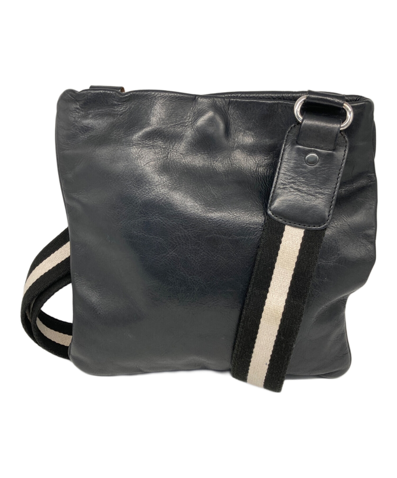 中古・古着通販】BALLY (バリー) ショルダーバッグ ブラック｜ブランド