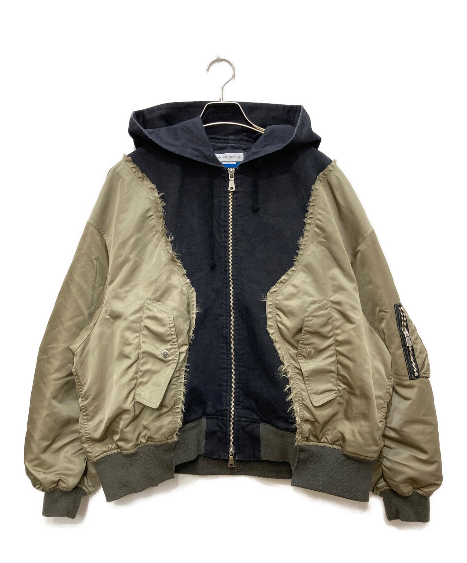 中古・古着通販】MAISON SPECIAL Different Material Docking Prime 