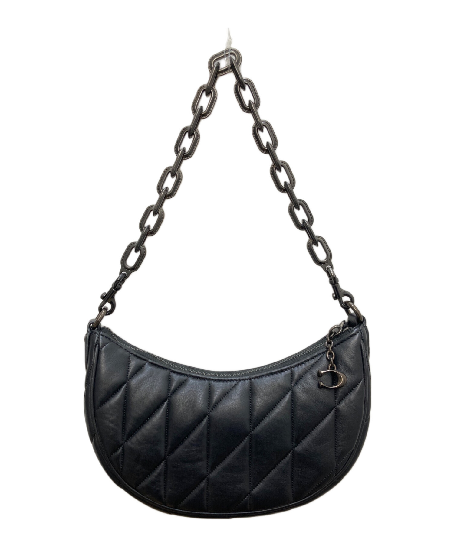 coach ショルダーバッグ肩掛けキルティングヘリテージ　ワンショルダー y2k 中古・古着通販】COACH (コーチ) Mira キルティングレザー ショルダー
