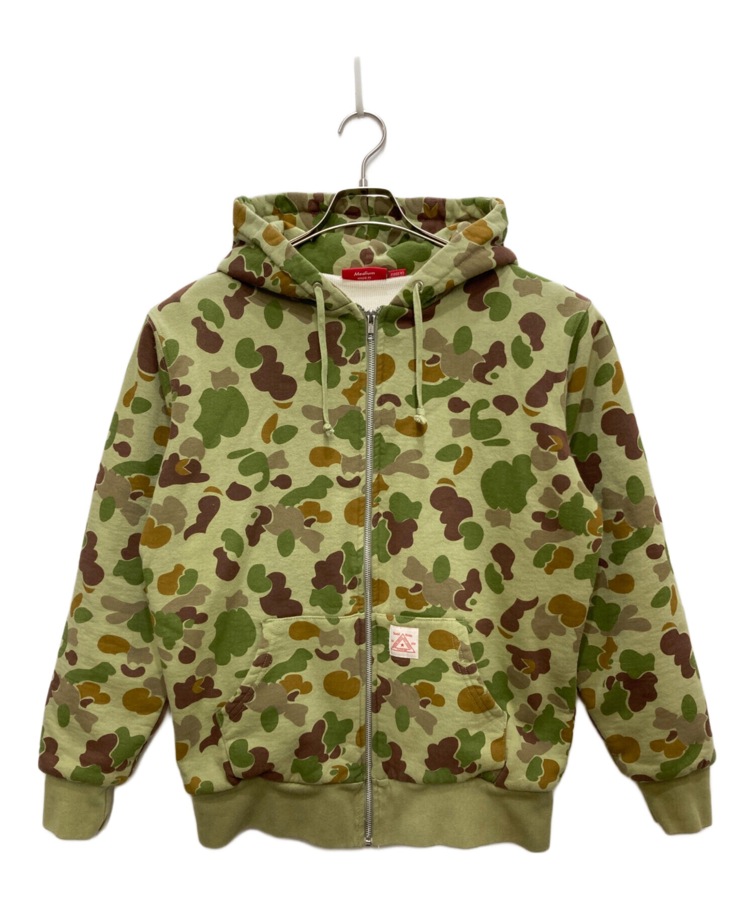 中古・古着通販】SUPREME (シュプリーム) THERMAL ZIP UP HOODIE 