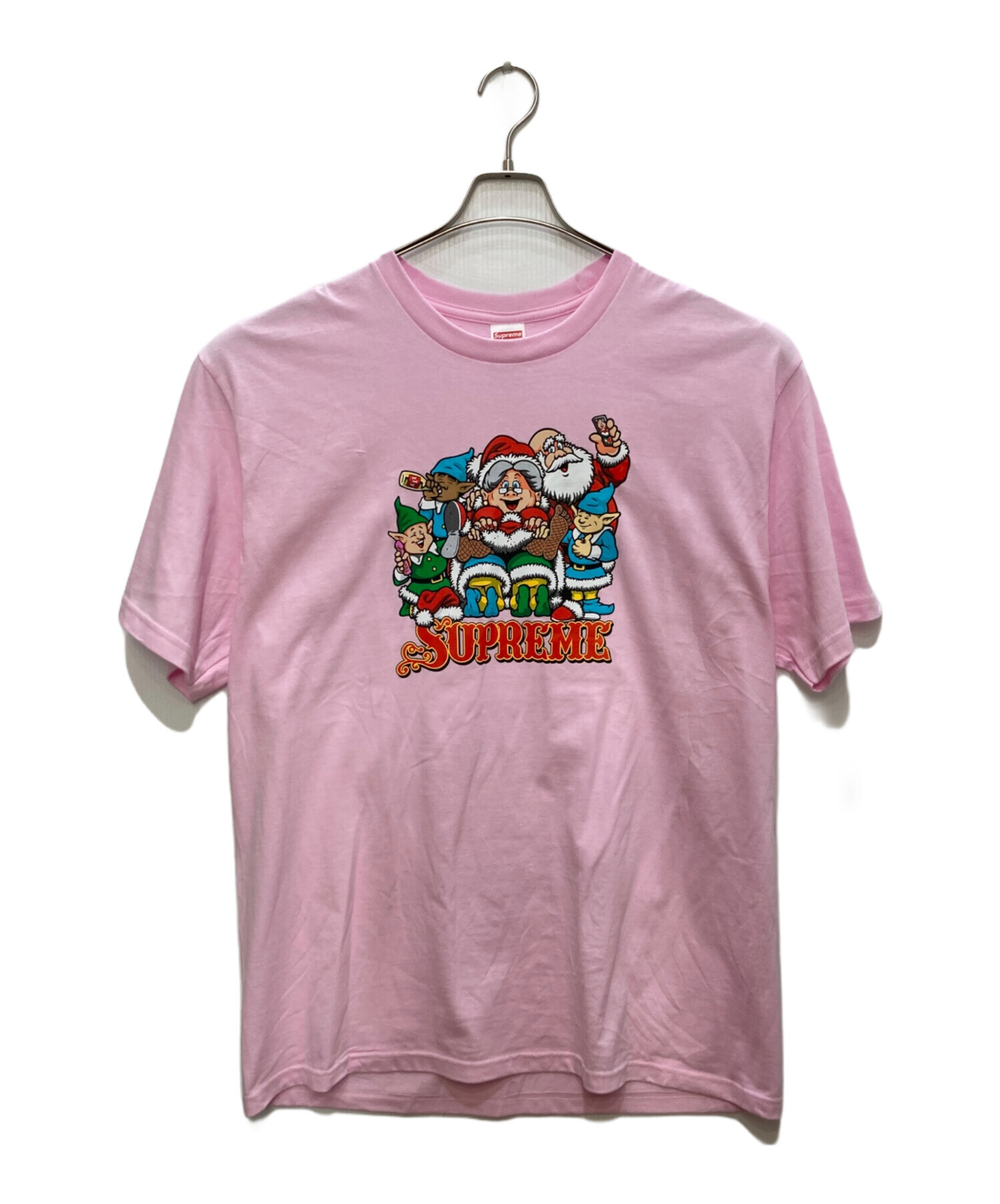 中古・古着通販】SUPREME (シュプリーム) Naug hty Tee ピンク サイズ 