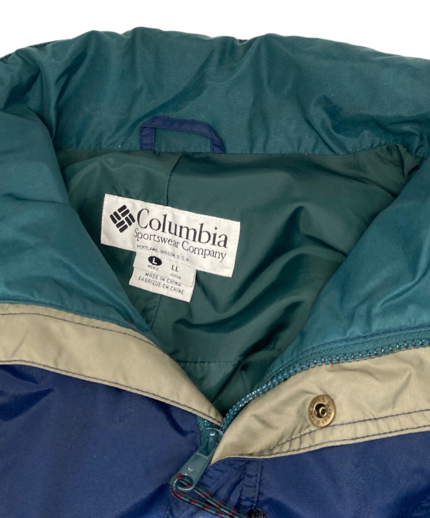 中古・古着通販】Columbia (コロンビア) オールドナイロンプルオーバー 