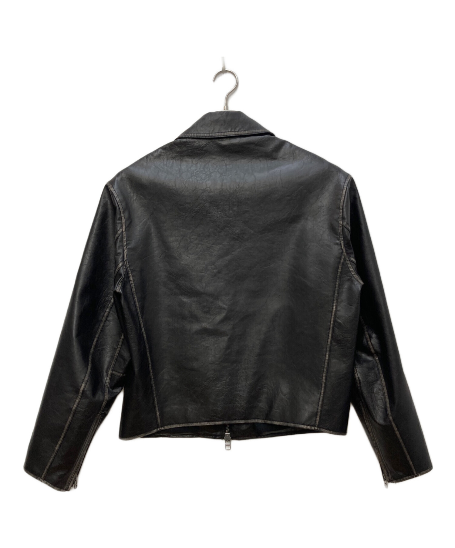 中古・古着通販】ZARA (ザラ) グラデーションフェイクレザージャケット