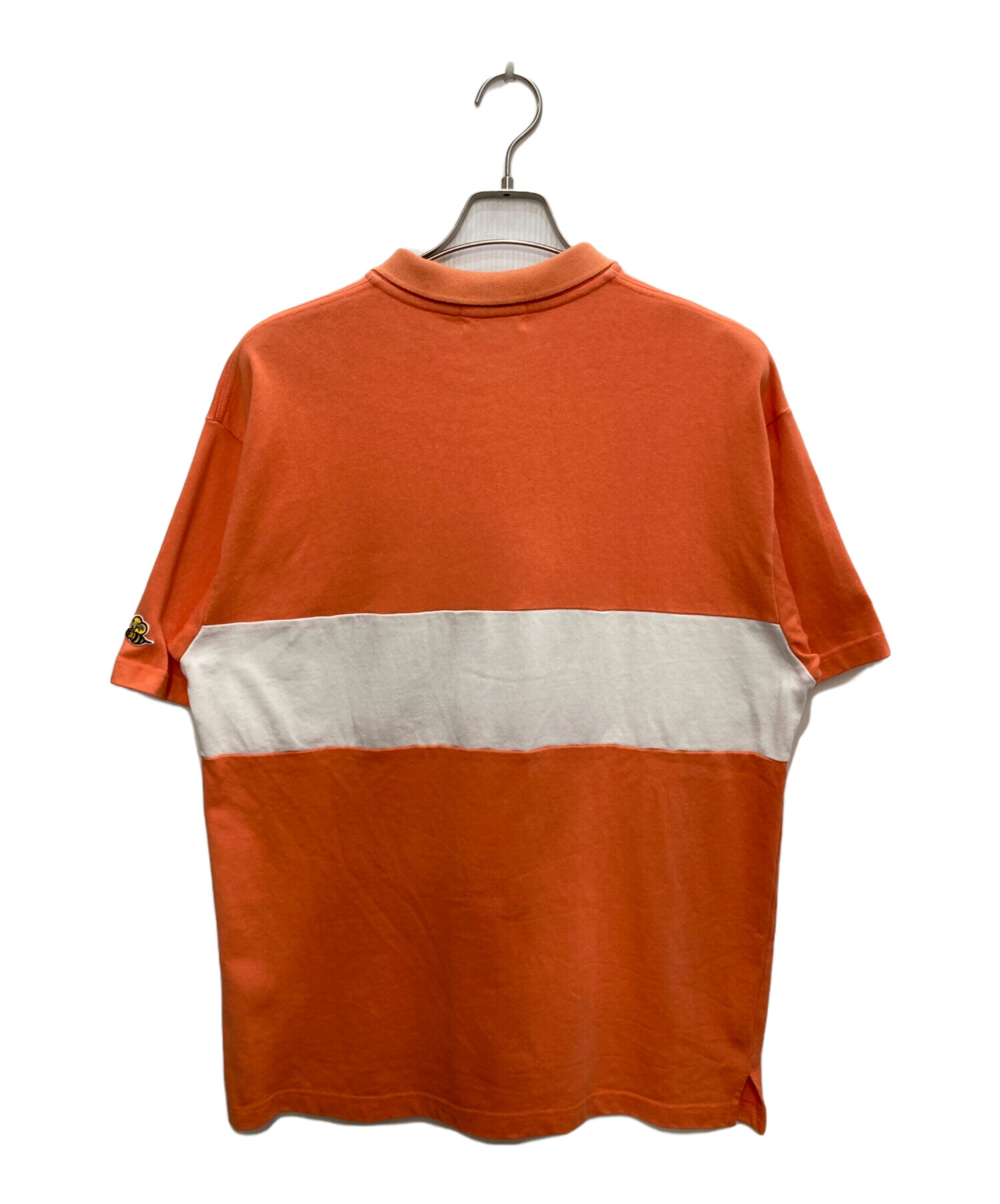a bathing ape アベイシングエイプ グラデーション ポロシャツ D (傷や汚れあり)】A BATHING APE アベイシングエイプ ポロシャツ