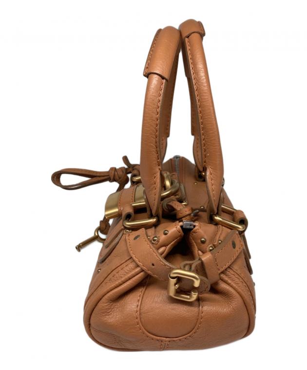 中古・古着通販】Chloe (クロエ) パディントン レザーハンドバッグ