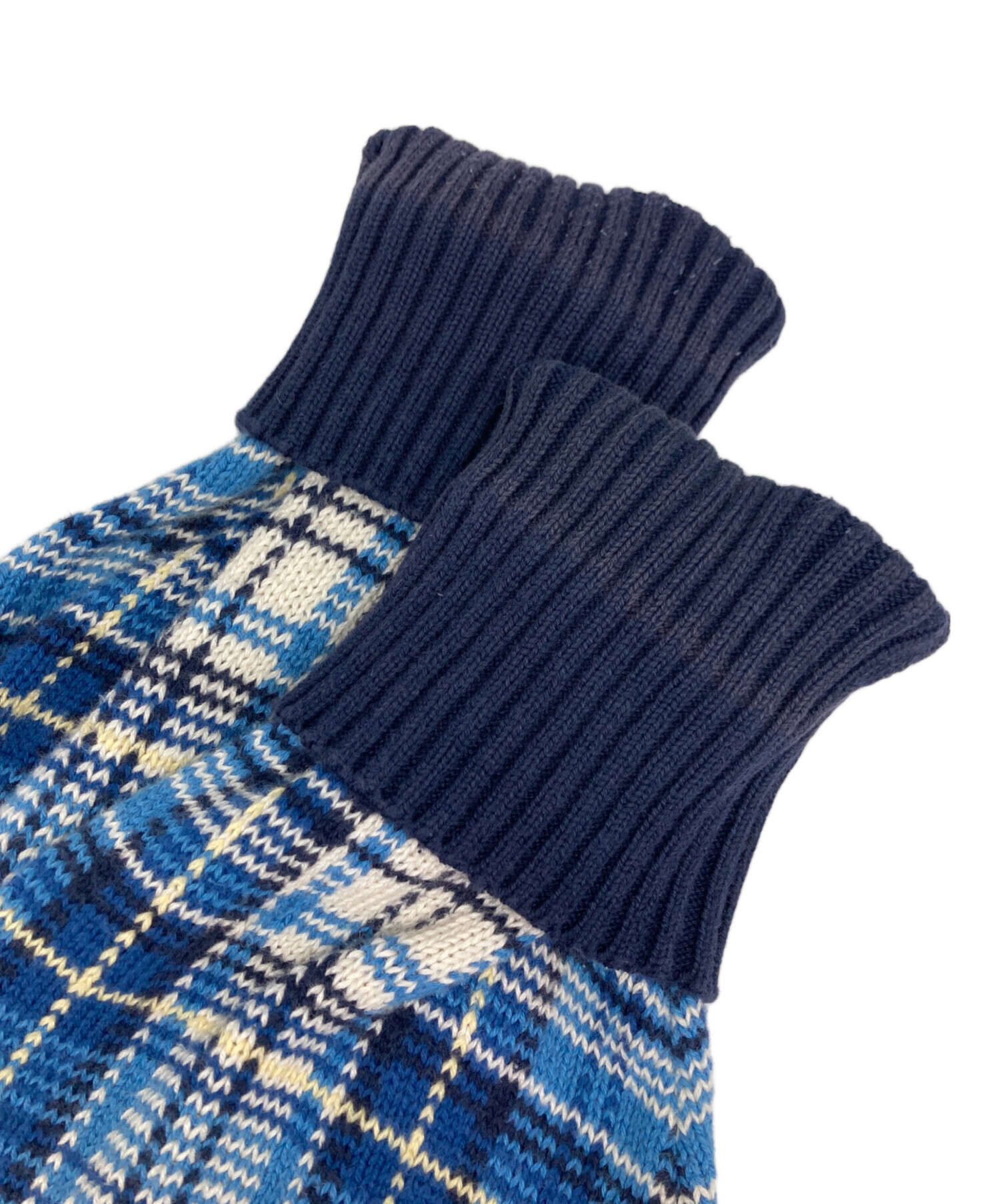 Ralph Lauren ラルフローレン　チェック ピーコート 古着　イタリア 中古・古着通販】RALPH LAUREN (ラルフローレン) チェックウールコート