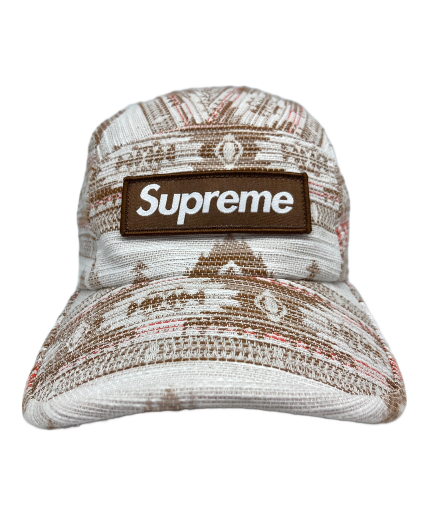 中古・古着通販】SUPREME (シュプリーム) WOVEN PATTERN CAMP CAP