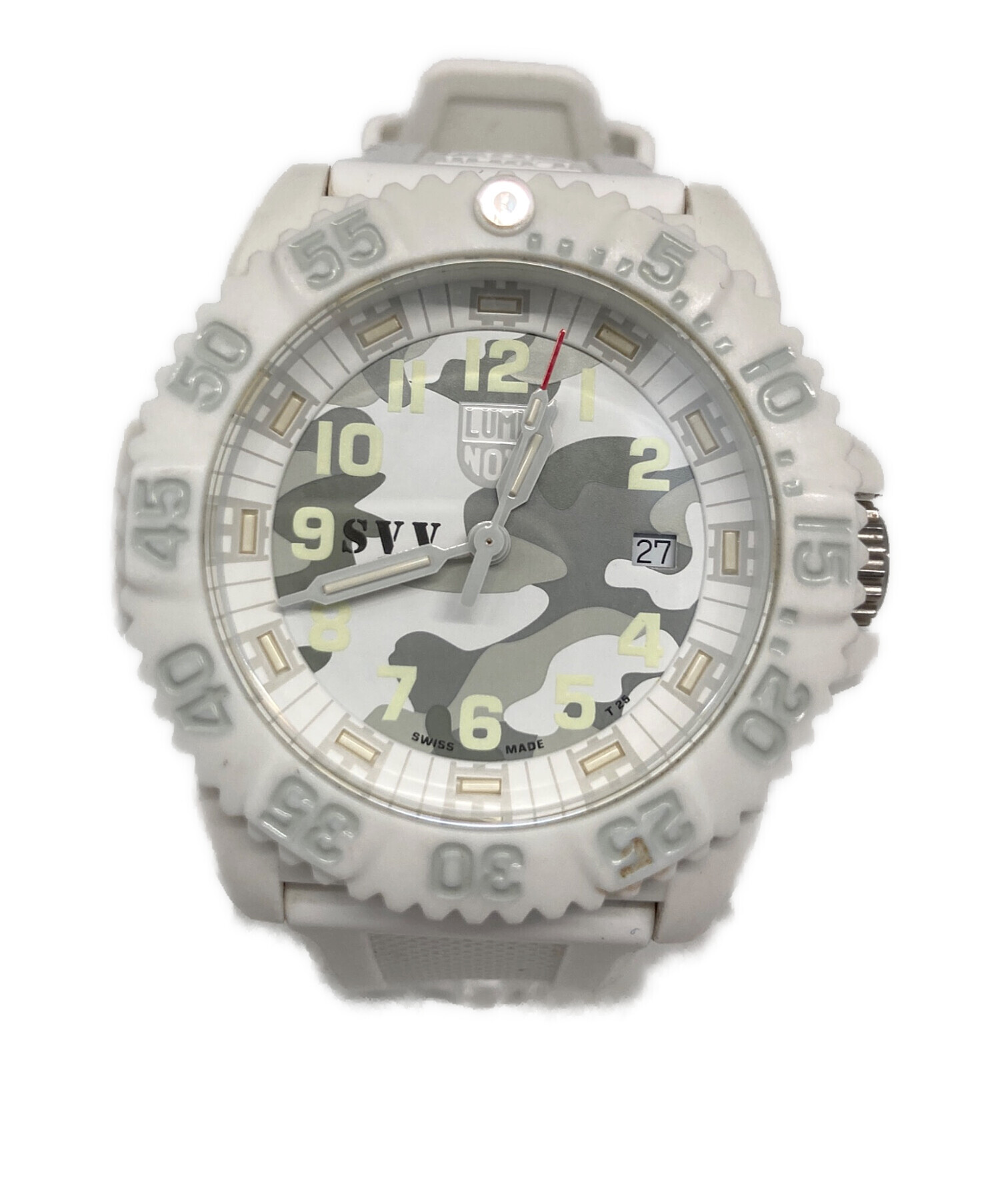 中古・古着通販】LUMINOX (ルミノックス) 腕時計 ホワイト｜ブランド 