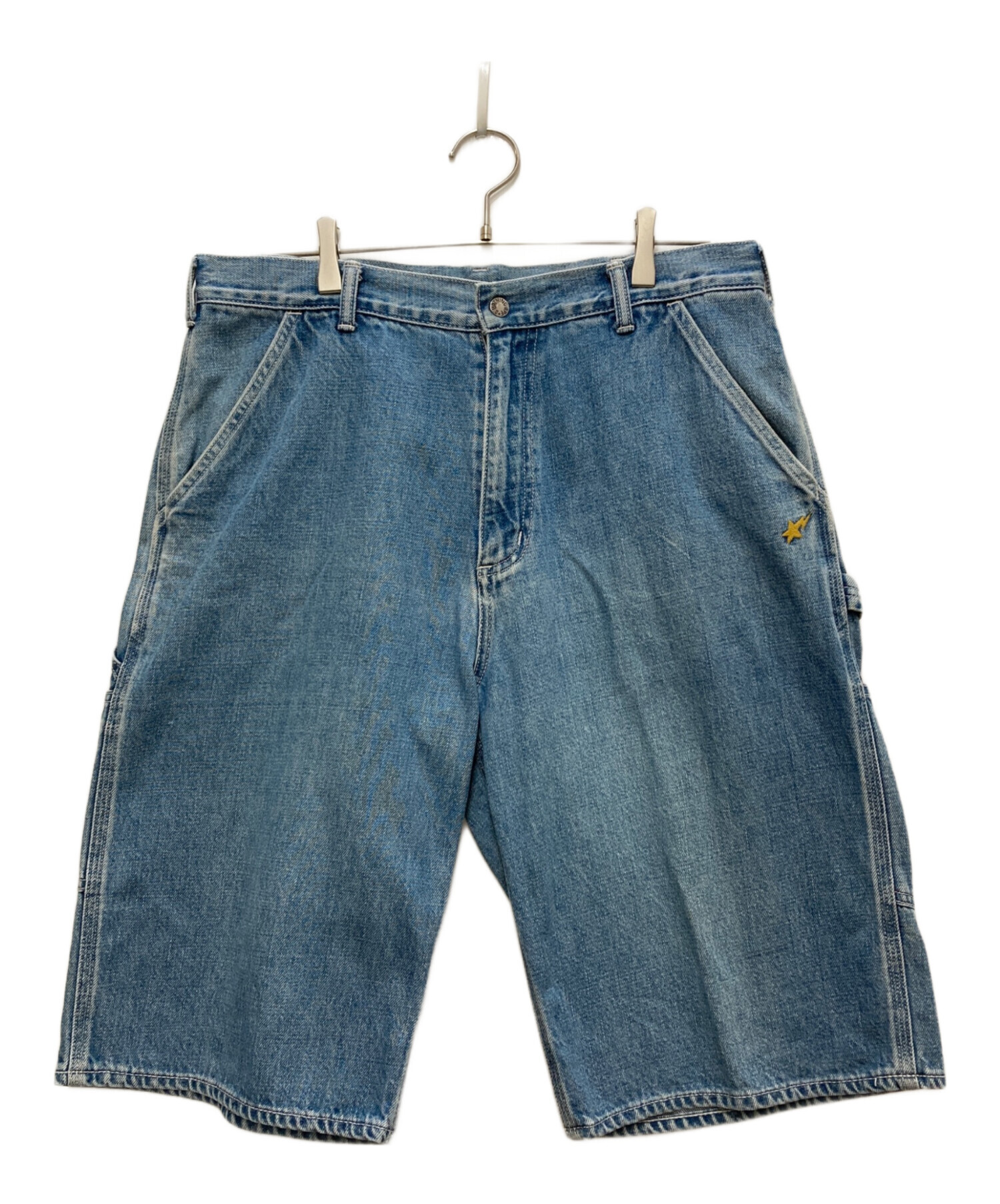 メンズ A BATHING APE デニムショートパンツ ハーフパンツXL