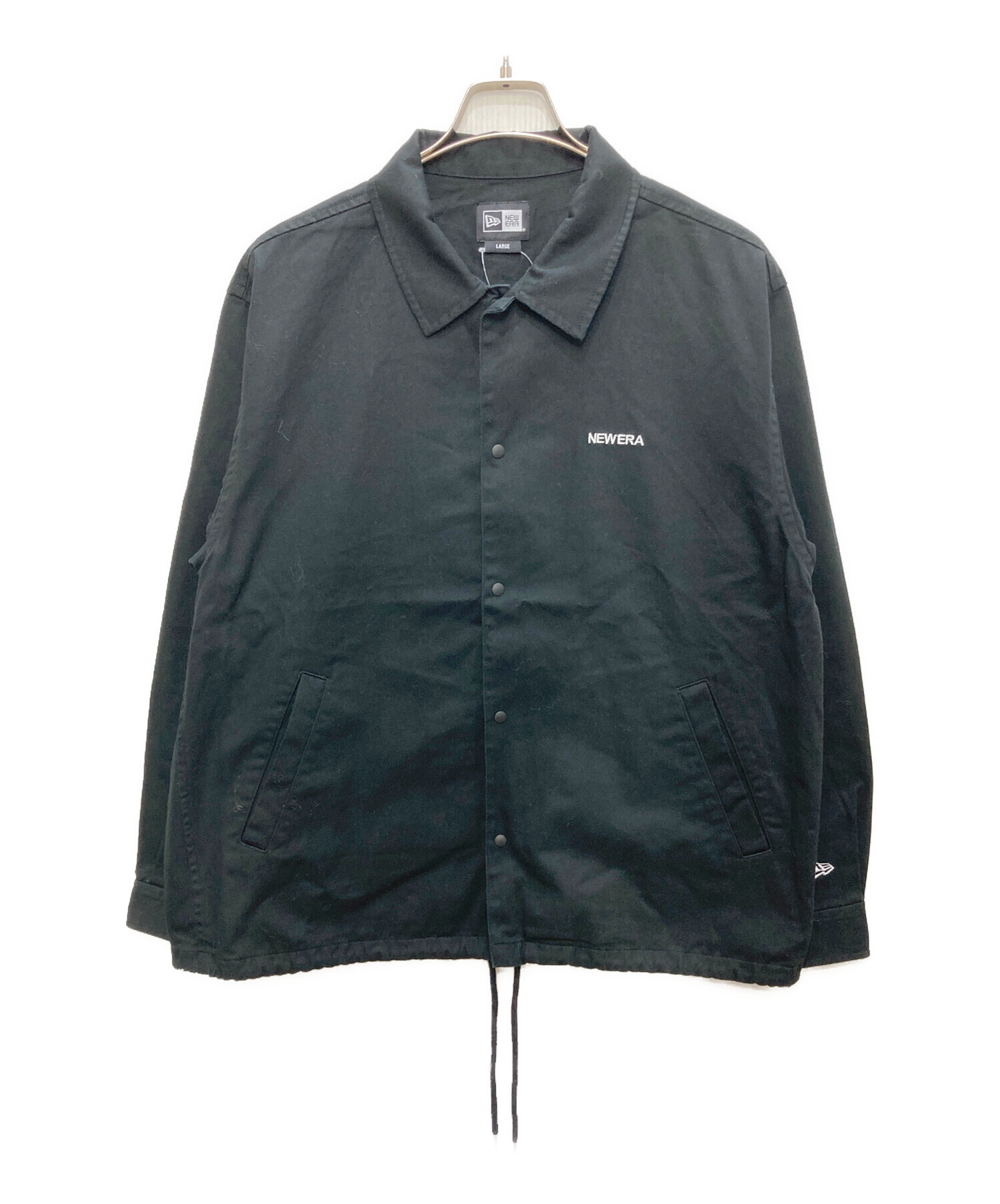 中古・古着通販】New Era (ニューエラ) コーチジャケット ブラック