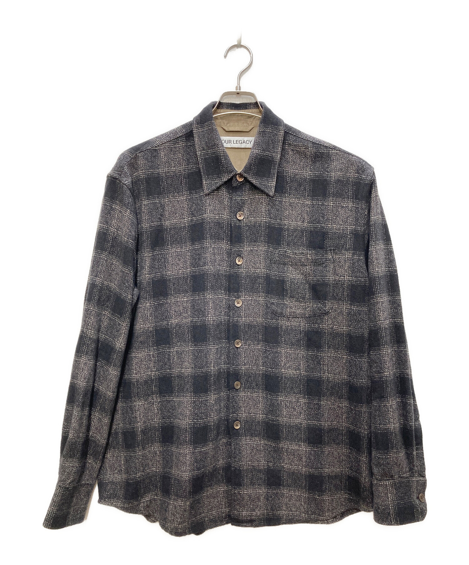 【4/30まで販売】Our Legacy｜shirts｜48 中古・古着通販】OUR LEGACY (アワーレガシー) ABOVE SHIRT ブラック
