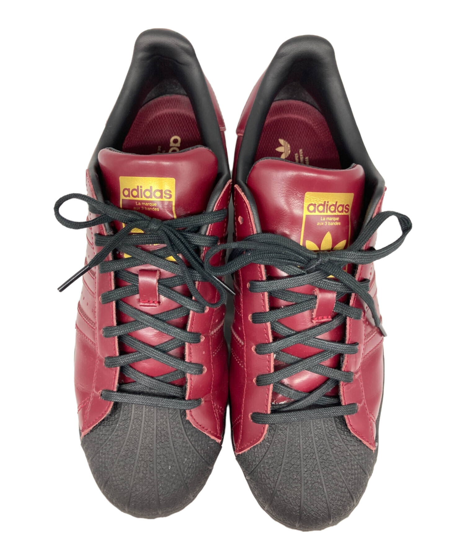 中古・古着通販】adidas (アディダス) SUPER STAR スニーカー レッド