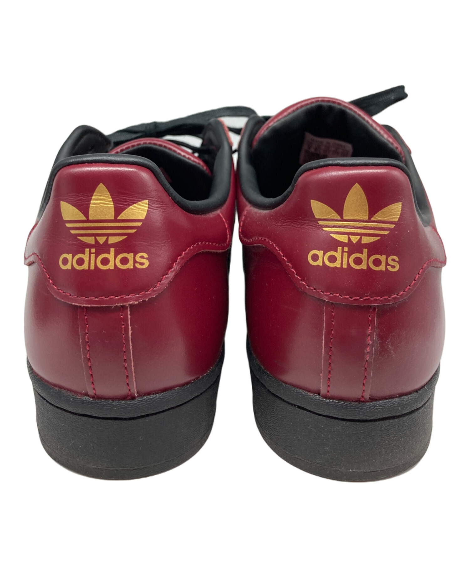 アディダス　スーパースター　レザー　27cm　新品未使用 中古・古着通販】adidas (アディダス) SUPER STAR スニーカー レッド