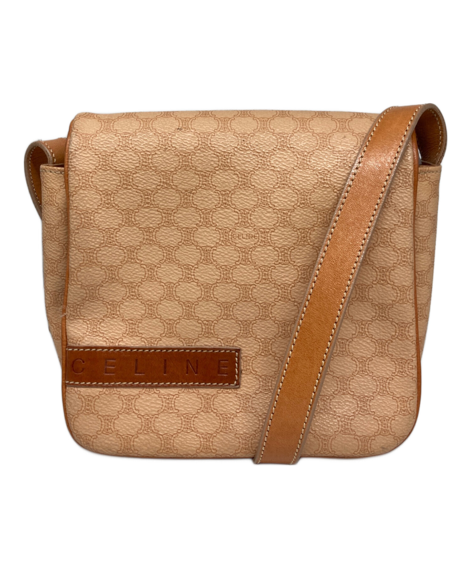 中古・古着通販】CELINE (セリーヌ) オールドマカダムショルダーバッグ 