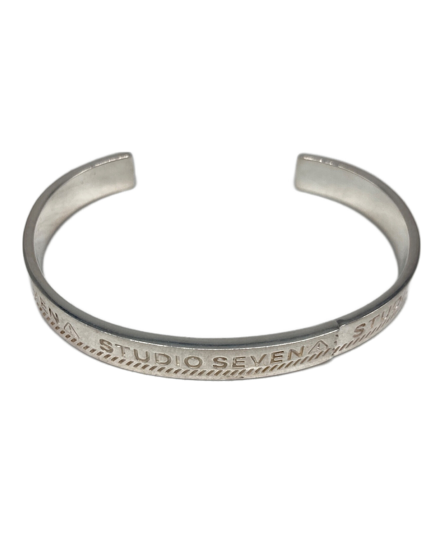 中古・古着通販】studio seven (スタジオセブン) Caution Bangle