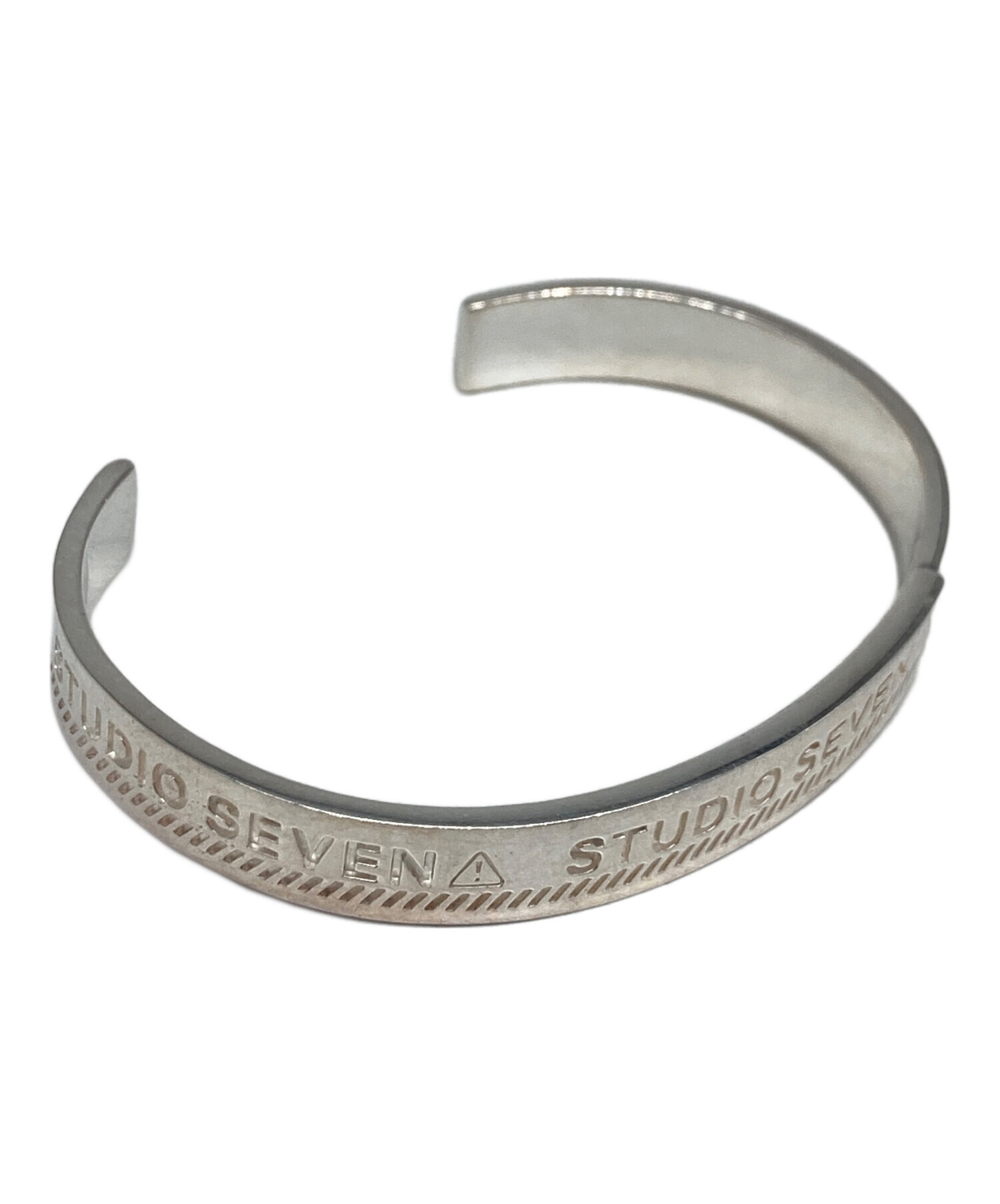 中古・古着通販】studio seven (スタジオセブン) Caution Bangle