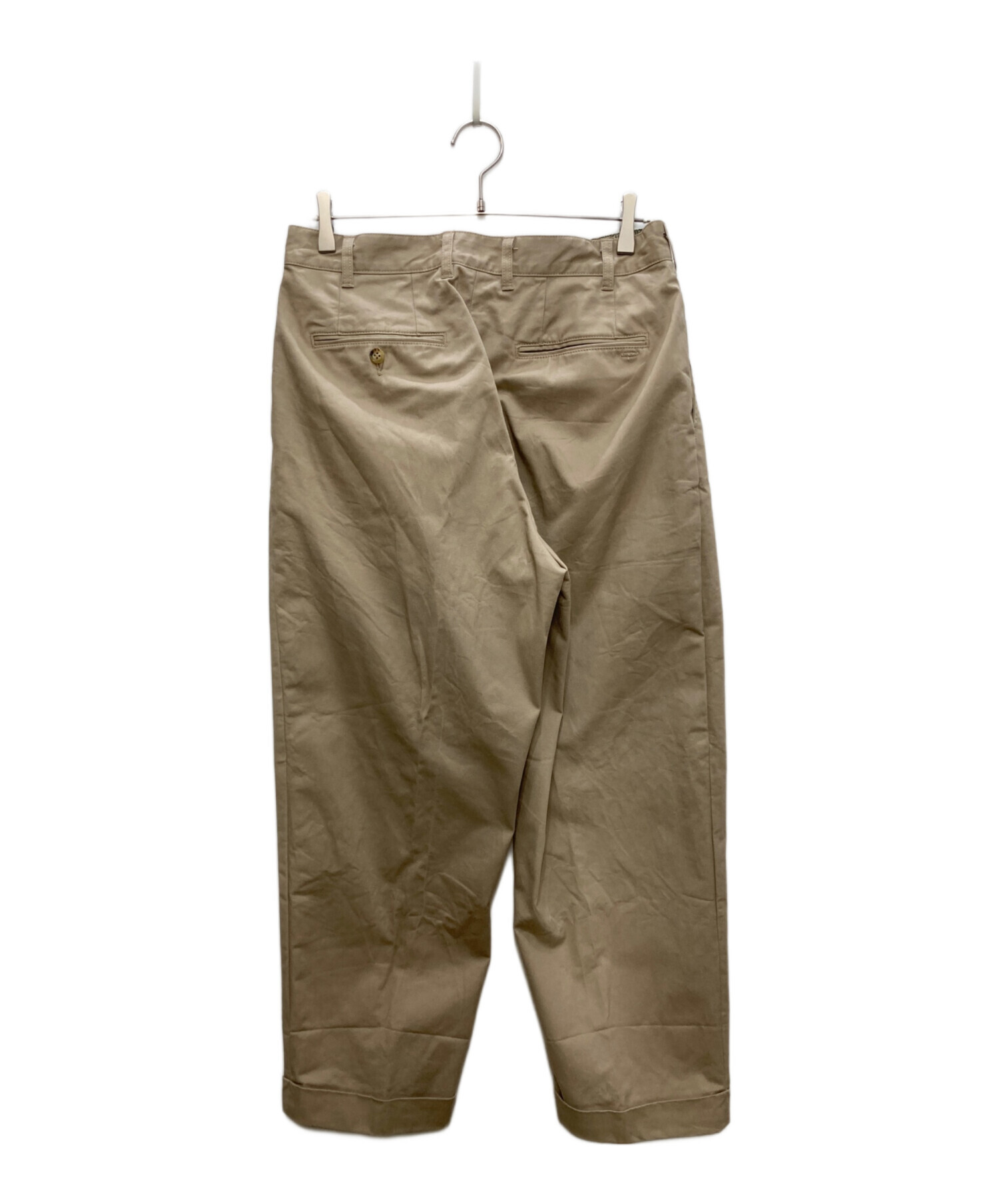 中古・古着通販】BEAMS JAPAN (ビームスジャパン) 2プリーツ チノ
