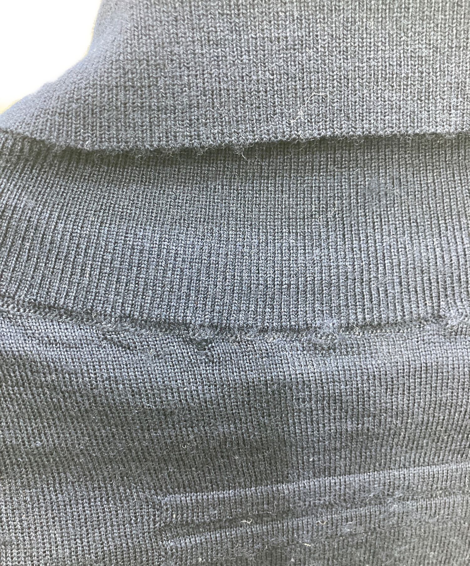 中古・古着通販】ZEGNA (ゼニア) ウールハイゲージタートルネック 