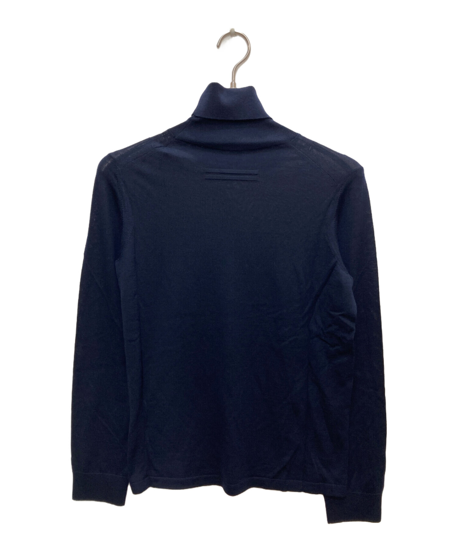 中古・古着通販】ZEGNA (ゼニア) ウールハイゲージタートルネック 