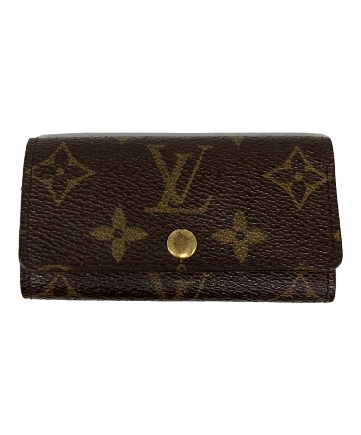 LOUIS VUITTON ルイヴィトン 財布・ケース  ベージュ 【古着】【中古】【送料無料】 中古・古着通販】LOUIS VUITTON (ルイ ヴィトン) がま口財布 M61674