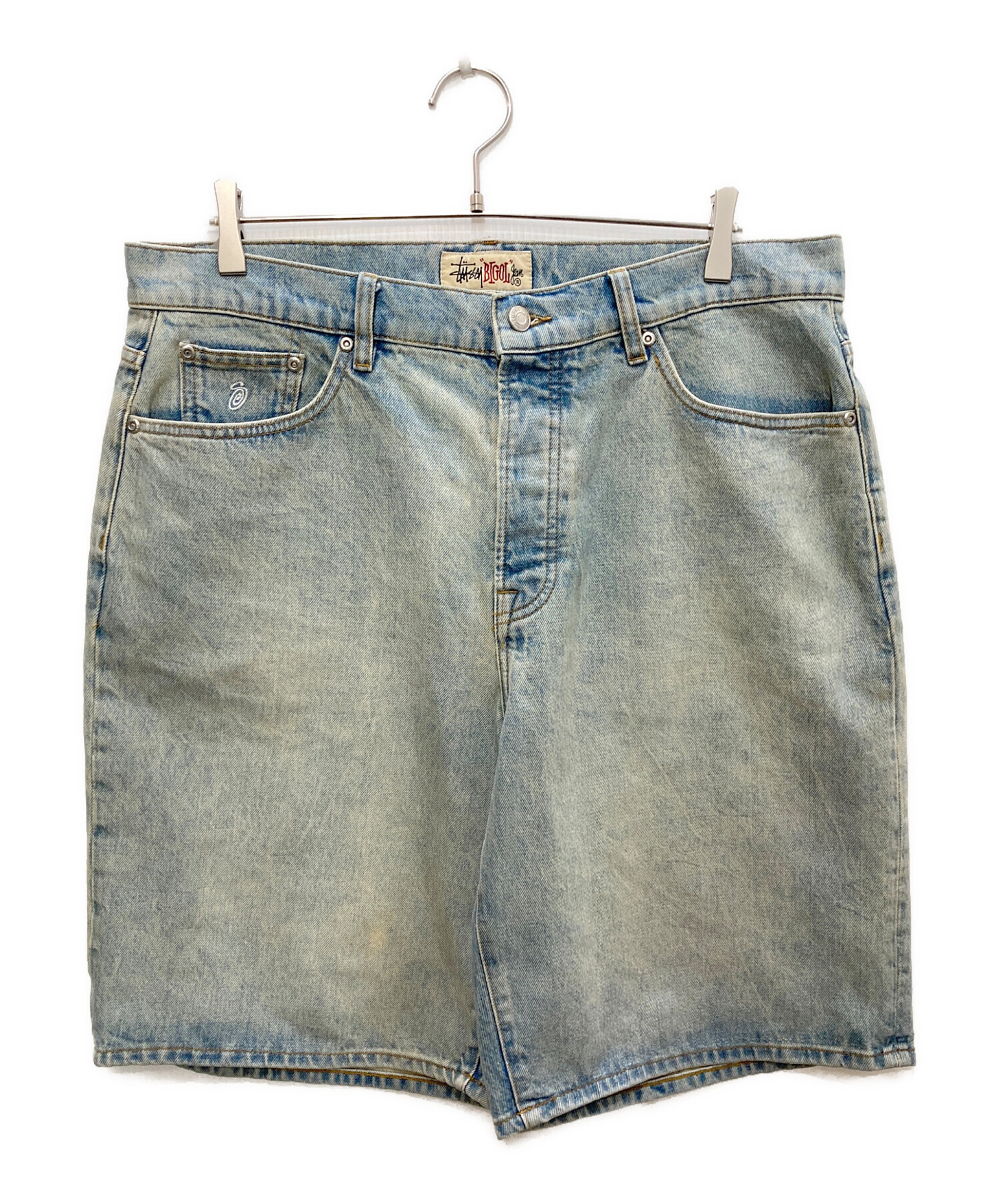 中古・古着通販】stussy (ステューシー) Big Ol Short Denim ブルー