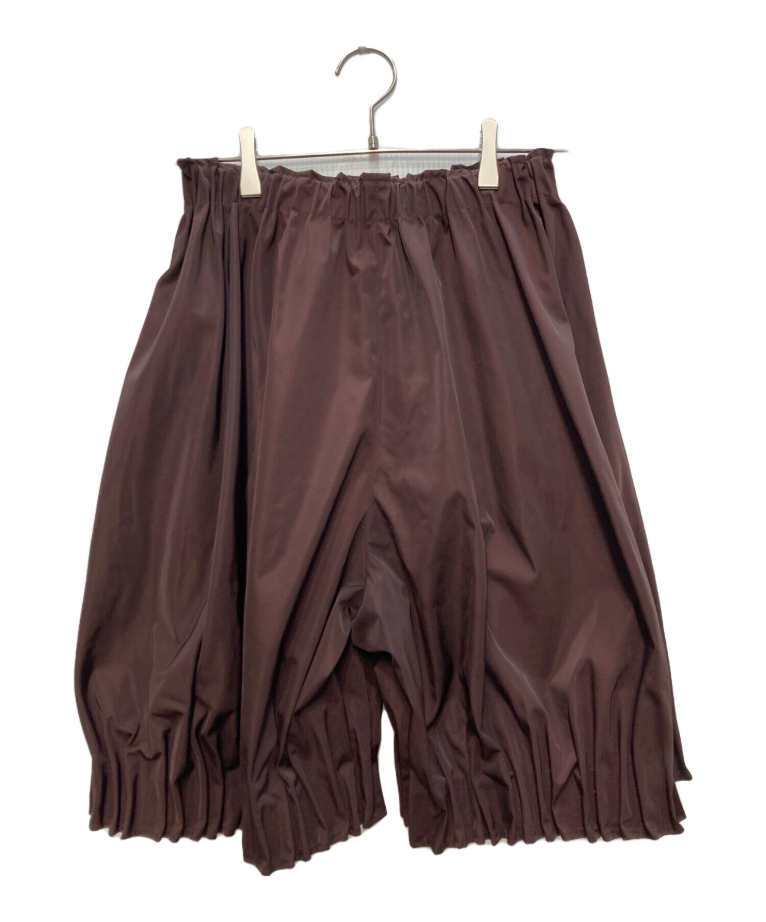 ENFOLD 25pre fall ハーフパンツ 中古・古着通販】ENFOLD (エンフォルド) TUCK-HEM SHORT-PANTS／タック