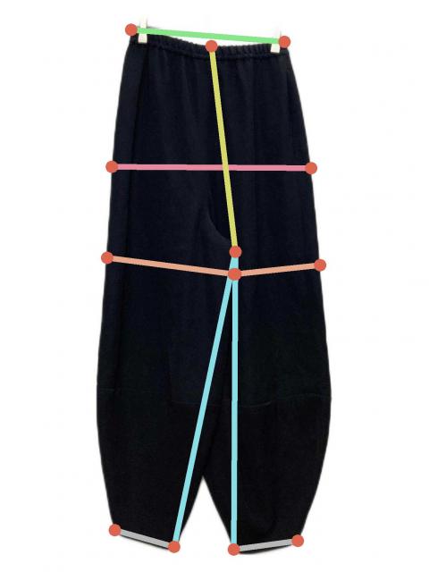 中古・古着通販】ENFOLD (エンフォルド) ELASTIC HAREM PANTS/エラ