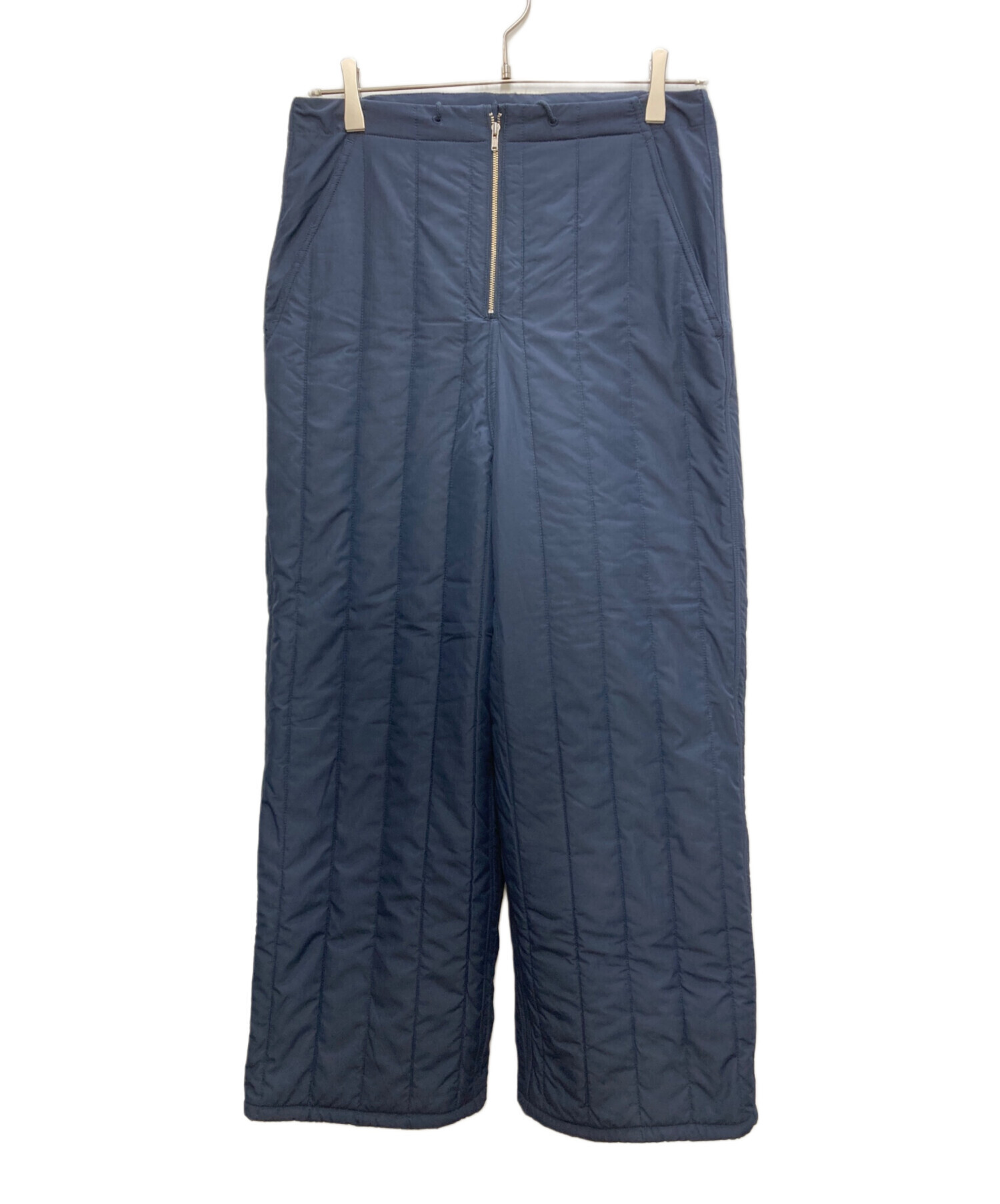 中古・古着通販】anuke (アンヌーク) Padding Loose Pants ネイビー