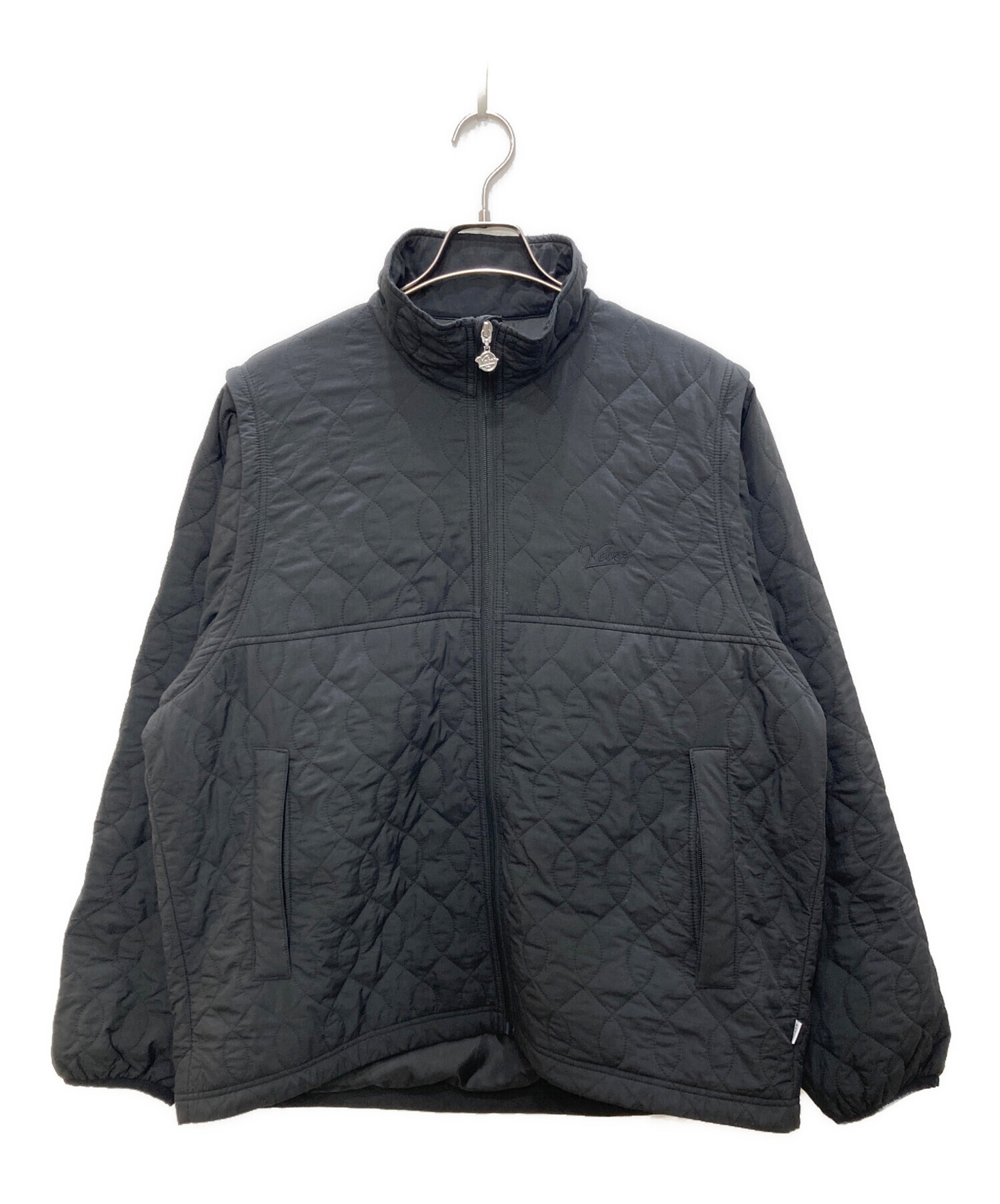 中古・古着通販】KEBOZ (ケボズ) BALL QUILTING CONVERTIBLE JACKET 