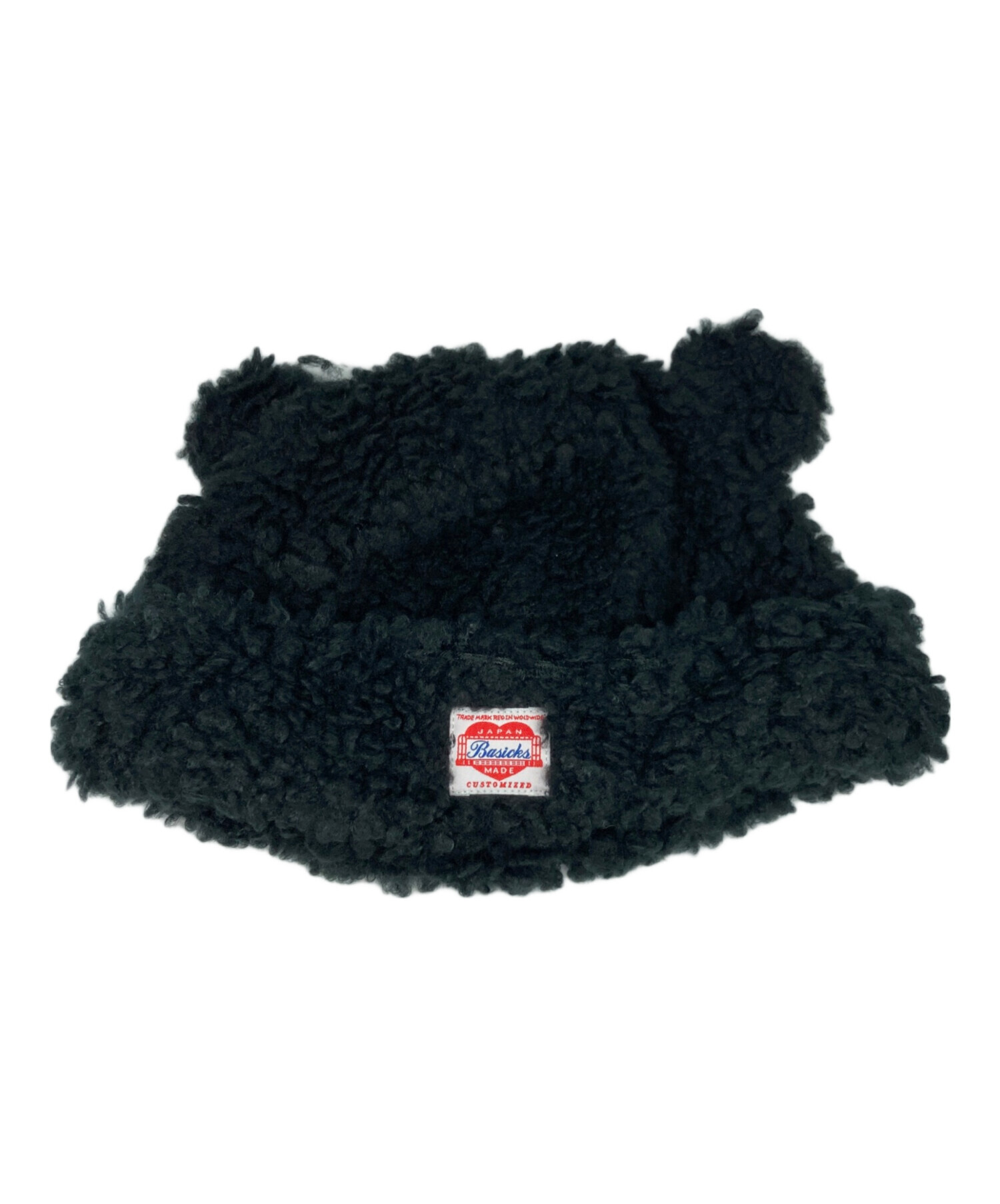中古・古着通販】BASICKS (ベイシックス) Bear Beanie ブラック