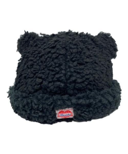 中古・古着通販】BASICKS (ベイシックス) Bear Beanie ブラック