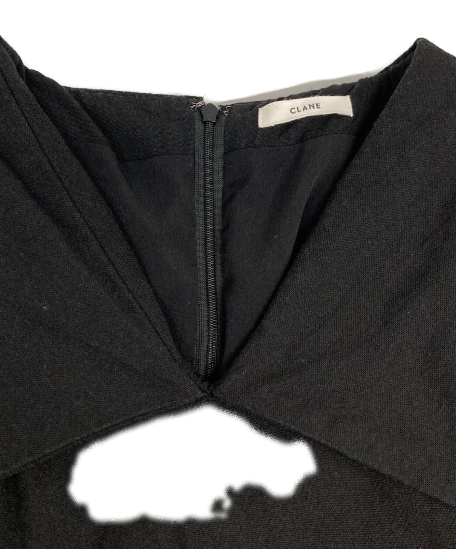 CLANE クラネ Big collar One Piece 中古・古着通販】CLANE (クラネ) BIG COLLAR ONE PIECE/ﾋﾞｯｸﾞｶﾗｰ