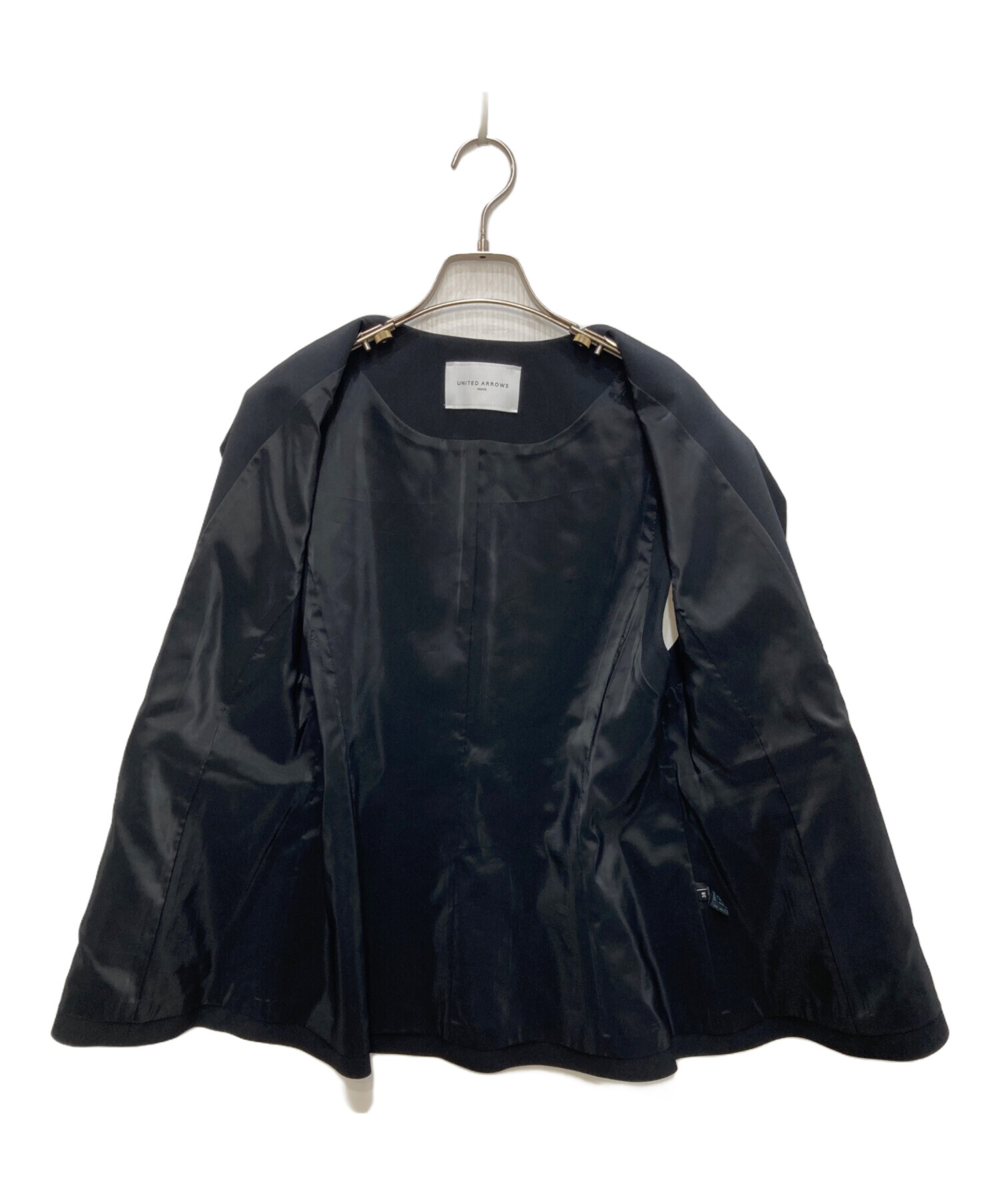新作未使用　アローズ　ベスト 中古・古着通販】UNITED ARROWS (ユナイテッドアローズ) ノーカラー
