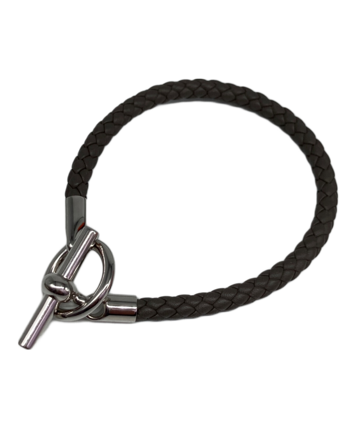 中古・古着通販】HERMES (エルメス) グレナン ブレスレット グレー