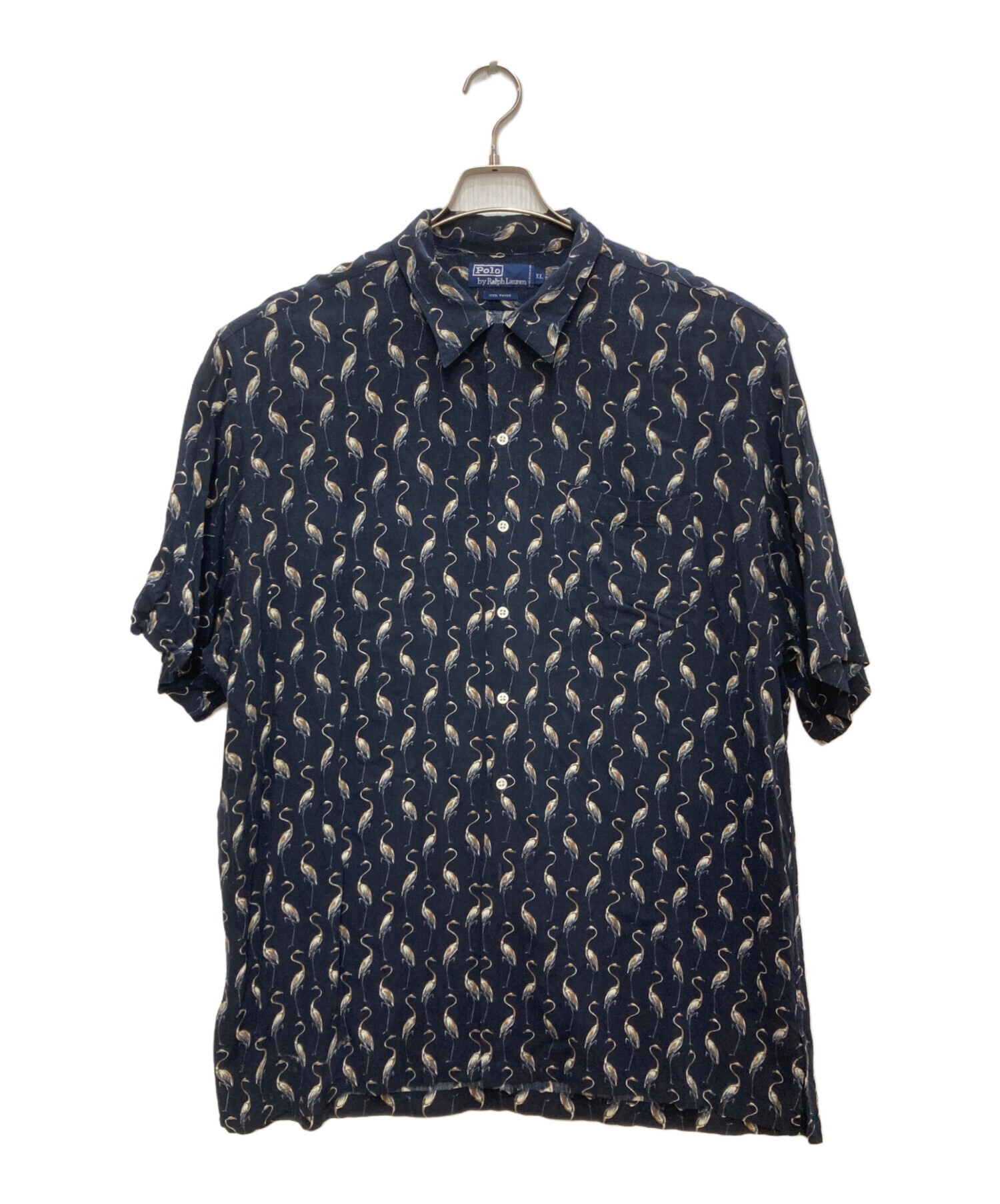 未使用　現行ポロラルフローレン　フラミンゴポロシャツ　Lサイズ 中古・古着通販】POLO RALPH LAUREN (ポロ・ラルフローレン