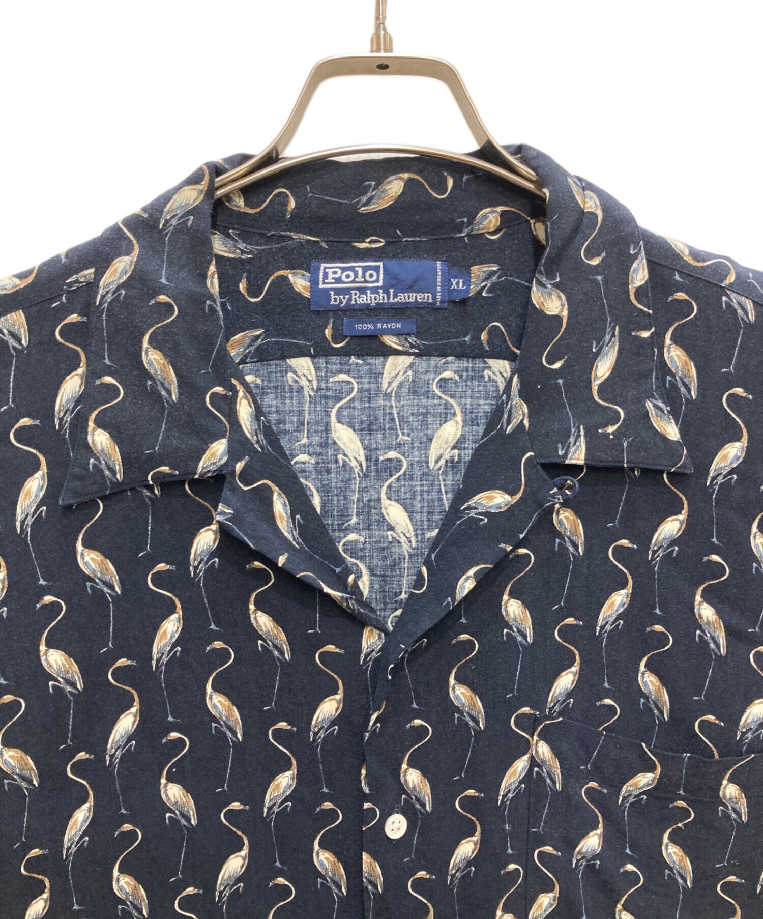 未使用　現行ポロラルフローレン　フラミンゴポロシャツ　Lサイズ 中古・古着通販】POLO RALPH LAUREN (ポロ・ラルフローレン) オールド