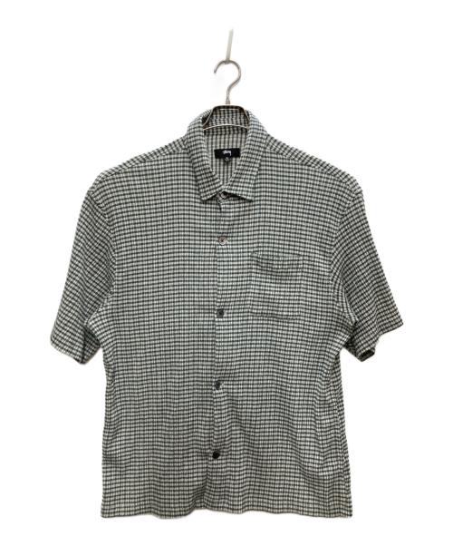 中古・古着通販】stussy (ステューシー) Wrinkly Gingham Shirt/リンク